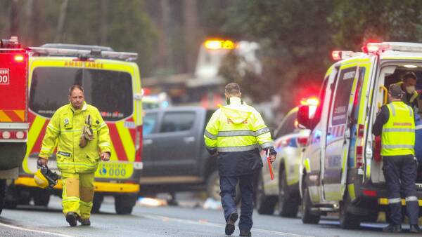 Man dies in car crash outside Creswick