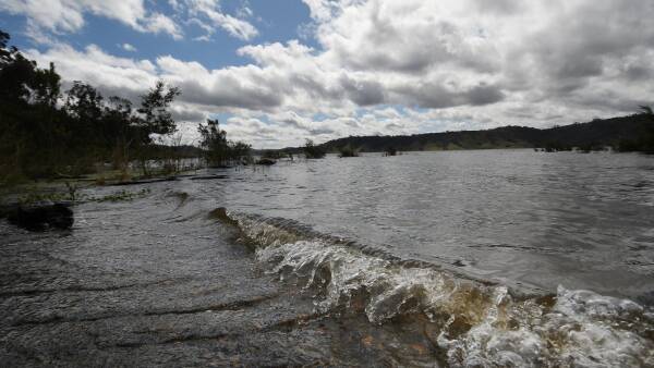 Split Rock Dam lapping at its edges for first time in decades