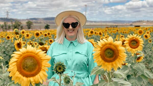 Selfie sunflower crop a blooming success