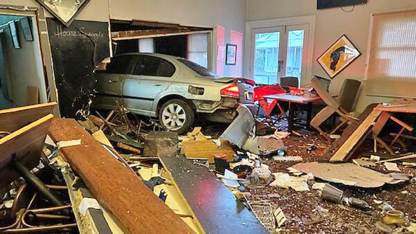 Two pubs closed after cars crash the party
