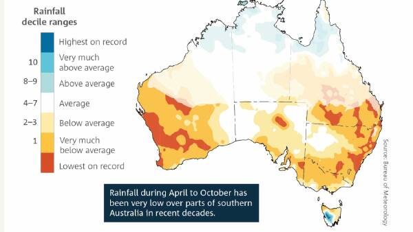 Wet year just a blip on horizon in long term drying trend